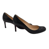 CHRISTIAN LOUBOUTIN SIMPLE PUMPS 70MM LUXE SHOES BLACK 37.5