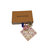 LOUIS VUITTON "BY THE POOL" BAG CHARM LUXE ACCESSORIES ORANGE