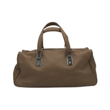 CHANEL CAVIAR SKIN CHOCO BAR LUXE HANDBAG TAUPE