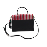 KATE SPADE RET$248 "MA CHERIE CAFE" SATCHEL HANDBAG PINK BLACK