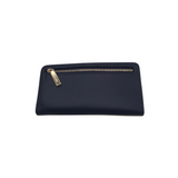 KATE SPADE "WINTER WONDER" CARDHOLDER WALLET NAVY WHITE
