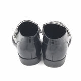 JIMMY CHOO TALIB CALF LOAFERS LUXE SHOES BLACK 43