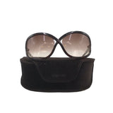 TOM FORD "SANDRA" TF297 LUXE SUNGLASSES BROWN
