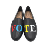 BIRDIES VOTE LEATHER LOAFERS SHOES BLACK 10