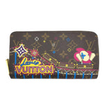 LOUIS VUITTON LIMIT EDITION ZIPPY WALLET LUXE WALLET BROWN