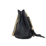 VALENTINO by MARIO VALENTINO RET. $978 QUILTED HANDBAG BLACK