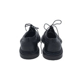 AGL LEATHER OXFORD SNEAKER SHOES BLACK 7