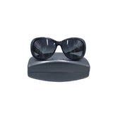 DAVID YURMAN AS-IS DY078 11 POLARIZED LUXE SUNGLASSES GREY/BLACK