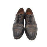 BONTONI LACE UP LEATHER MEN SHOE BROWN 13