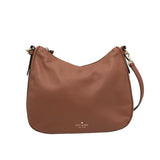 KATE SPADE LEATHER SHOULDER HANDBAG TAN