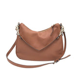 KATE SPADE LEATHER SHOULDER HANDBAG TAN