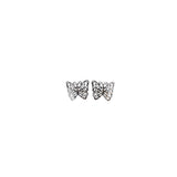 .925 BUTTERFLY EARRINGS SILVER