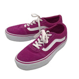 VANS RET. $80 PLATFORM SHOES PURPLE 8