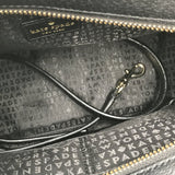 KATE SPADE SATCHEL W/ CROSSBODY FLORAL HANDBAG BLACK BLUE