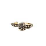 HEIDI DAUS CRYSTALS RING BRONZE 9.5