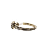 HEIDI DAUS CRYSTALS RING BRONZE 9.5
