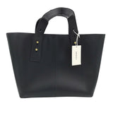 FRAME TOTE WITH MAKEUP BAG HANDBAG BLACK