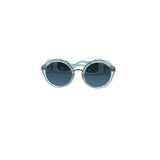 KATE SPADE FLOWER FRAME W/CASE SUNGLASSES/READERS BLUE GOLD