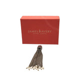 JAMES AVERY PEARLS TASSEL PENDANT JEWELRY SILVER WHITE