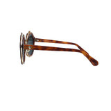 KATE SPADE ROUND TORTOISE SUNGLASSES/READERS BROWN