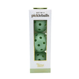 THE DARLING EFFECT SET OF 3 BALLS PICKLEBALL GREEN