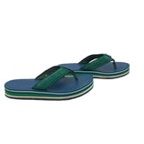 TORY BURCH FLIP FLOPS SHOES NAVY BLUE 7M