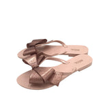 MELISSA BOW JELLY SANDAL SHOES PINK 6