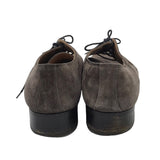 CHRISTIAN LOUBOUTIN AS-IS SUEDE OXFORD MEN SHOE BROWN 46.5
