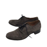 CHRISTIAN LOUBOUTIN AS-IS SUEDE OXFORD MEN SHOE BROWN 46.5