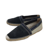 FENDI ESPADRILLE SUEDE MEN SHOE BLACK BEIGE 11