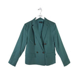 ANN TAYLOR LONG SLEEVE BLAZER OLIVE 10