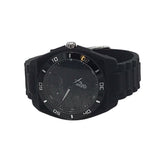 SILICONE BAND SPURS LOGO WATCH BLACK