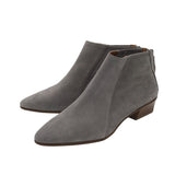 AQUATALIA SUEDE ANKLE ZIP SHOES GREY 9