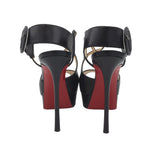 CHRISTIAN LOUBOUTIN RET. $895 HOLLANDRIVE W/BOX LUXE SHOES BLACK 8.5