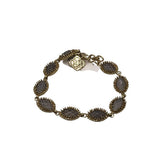 KENDRA SCOTT JANA GEMSTONES BRACELET GOLD GRAY