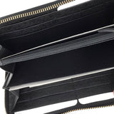 GUCCI FLORA KNIGHT ZIP AROUND LUXE WALLET BLACK