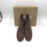 JOHNNY WAS EMBROIDERED ANKLE BOOTIES DESIGNER BOOTS BROWN 9.5