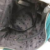 KATE SPADE NYLON COLORBLOCK HANDBAG BLUE NAVY