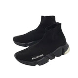 BALENCIAGA SPEED KNIT SNEAKERS LUXE SHOES BLACK/WHITE 7