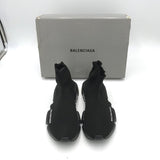 BALENCIAGA SPEED KNIT SNEAKERS LUXE SHOES BLACK/WHITE 7