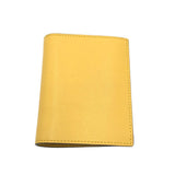 FENDI LEATHER BIFOLD LUXE WALLET YELLOW