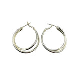 DOUBLE HOOP EARRINGS GOLD
