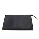 LOUIS VUITTON EPI LEATHER POUCH LUXE HANDBAG BLACK