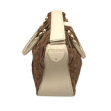 LOUIS VUITTON MINI LIN TRAPEZE GM LUXE HANDBAG BEIGE