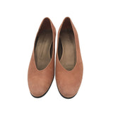 ARCHE SUEDE PUMP SHOES BROWN 10