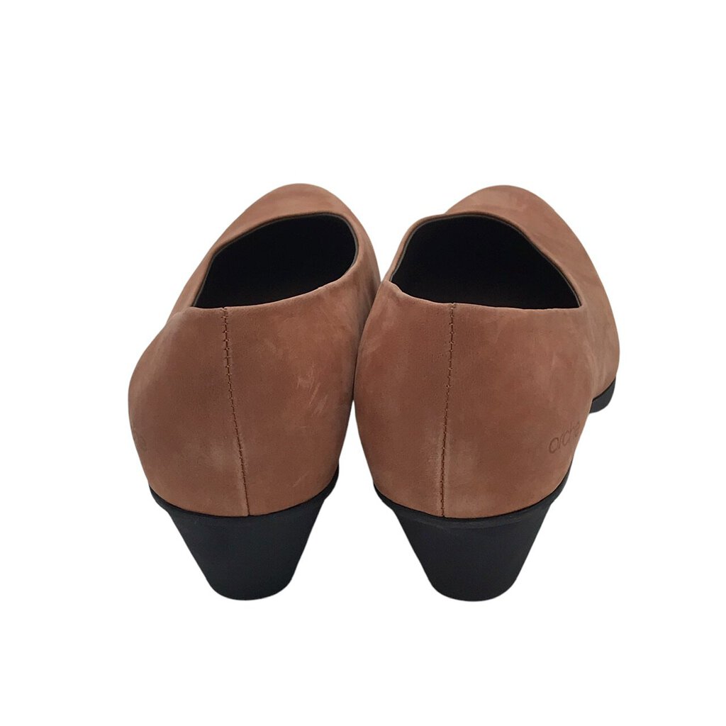 ARCHE SUEDE PUMP SHOES BROWN 10