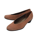 ARCHE SUEDE PUMP SHOES BROWN 10