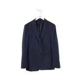 PRADA 2PC JACKET/PANT MEN SUIT NAVY 36R 34W