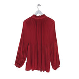 LAUREN BY RALPH LAUREN LONG SLEEVE TOP RED 3X