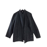 EILEEN FISHER LONG SLEEVE DESIGNER BLAZER BLACK 1X